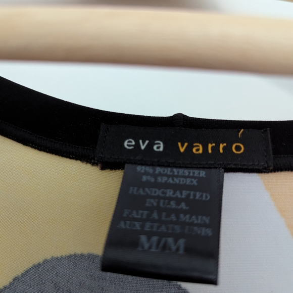 Eva Varro Multicolor Abstract Blouse - Picture 2 of 2